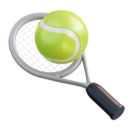 3 D Illustration Tennis 3D Icon