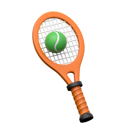 Tennis Racket  3D Icon