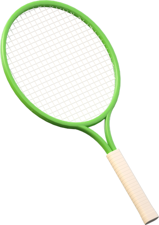 Tennis Racket  3D Icon