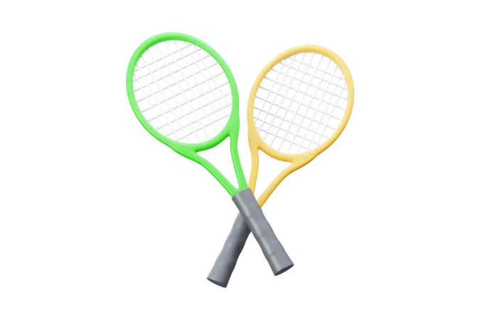 Tennis Racket  3D Icon