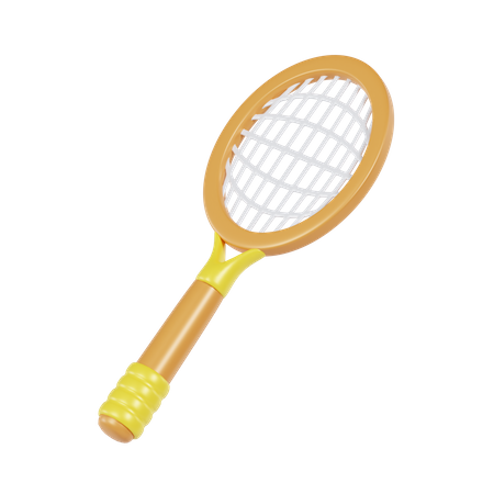 Tennis Racket  3D Icon