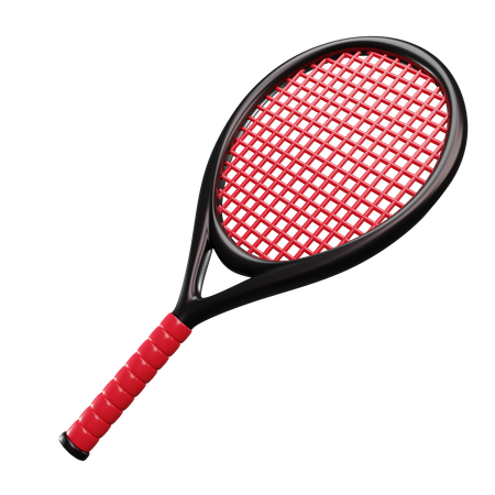 Tennis Racket  3D Illustration