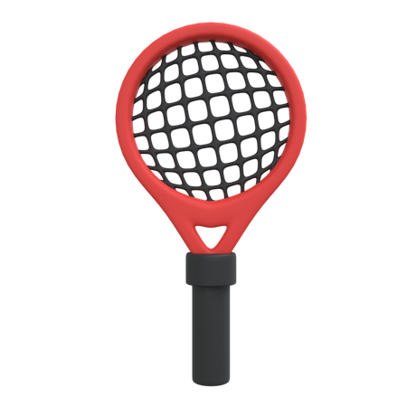 Tennis Racket 3D Illustration