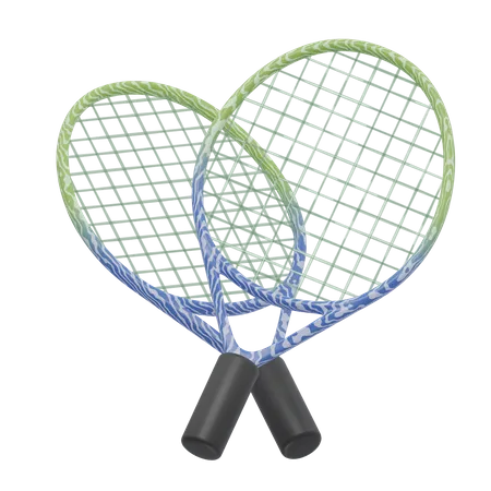 TENNIS RACKETS  3D Icon