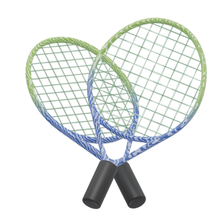 TENNIS RACKETS  3D Icon