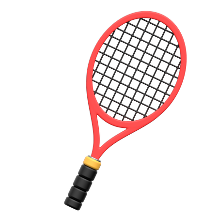 Tennis Raquet  3D Icon