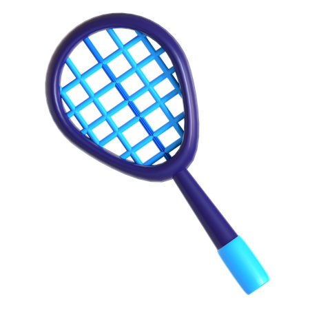 Tennis Rocket  3D Icon