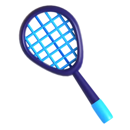 Tennis Rocket  3D Icon