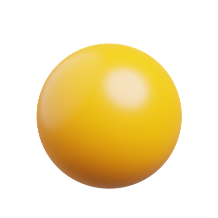 Tennis Table Ball  3D Icon