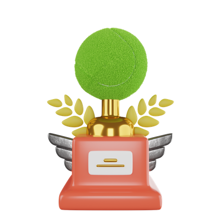 Tennistrophäe  3D Icon