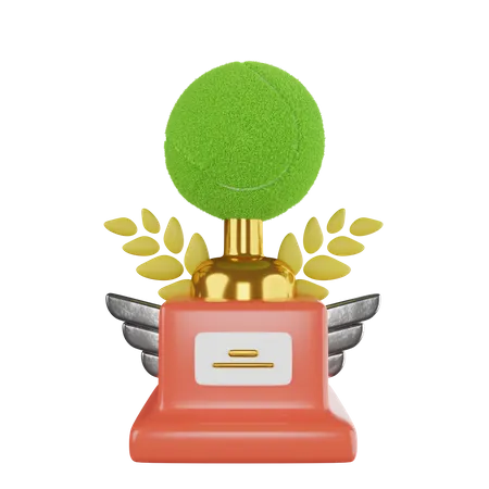 Tennistrophäe  3D Icon