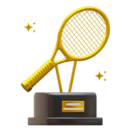 Tennistrophäe  3D Icon