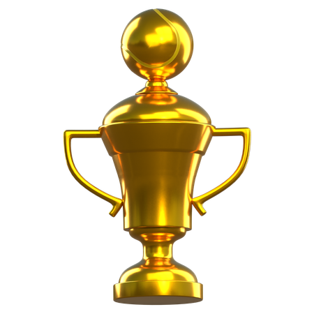 Trophée de tennis  3D Icon