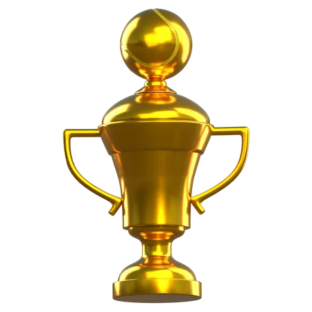 Trophée de tennis  3D Icon