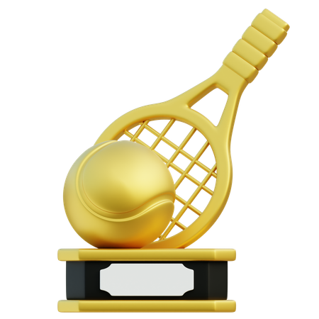 Tennis Trophy  3D Icon