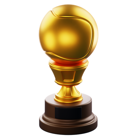 Tennis Trophy  3D Icon