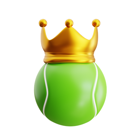 Tennis Winner  3D Icon