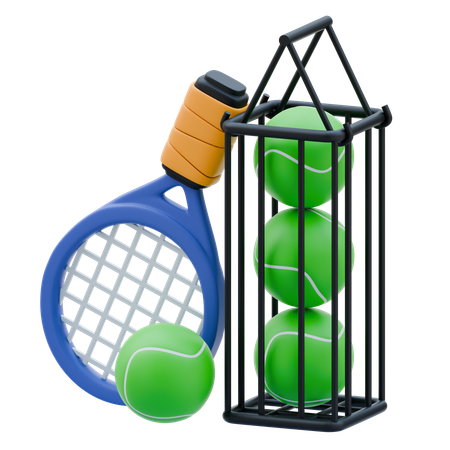 Tennisballhalter  3D Icon