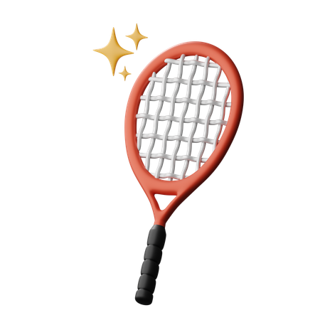 Tennisschläger  3D Icon