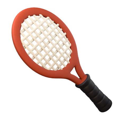 Tennisschläger  3D Icon