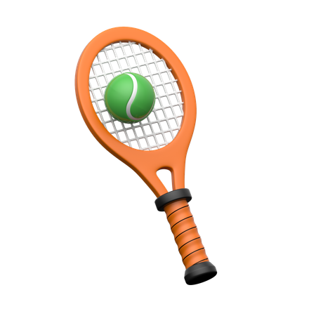 Tennisschläger  3D Icon