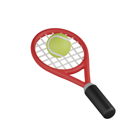 Tennisschläger  3D Icon