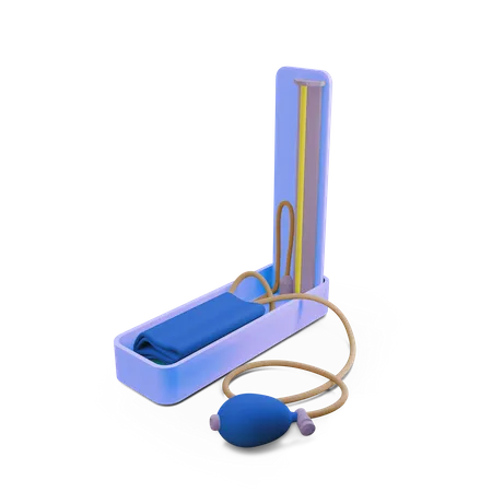 Tensimeter  3D Illustration