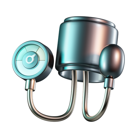 Sphygmomanomètre  3D Icon