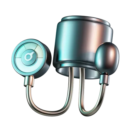 Sphygmomanomètre  3D Icon