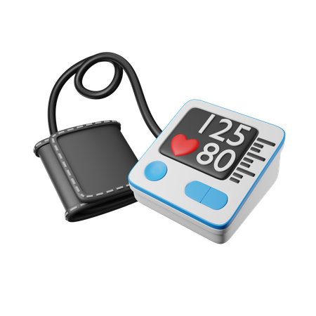 Sphygmomanomètre  3D Icon