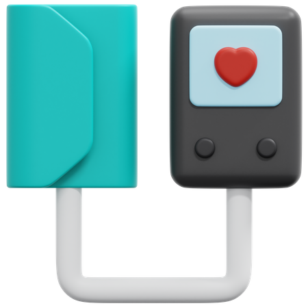 Sphygmomanomètre  3D Icon