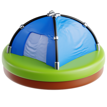 Tent  3D Icon