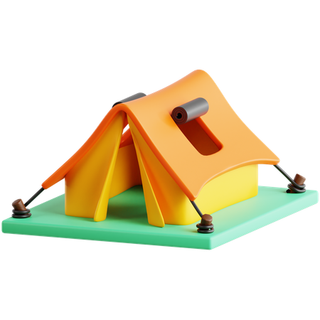 Tent  3D Icon