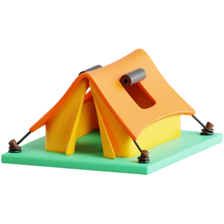 Tent  3D Icon