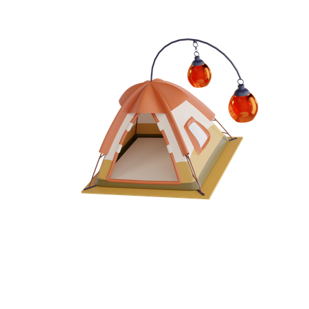 Tent  3D Icon