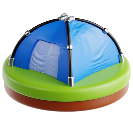 Tent  3D Icon