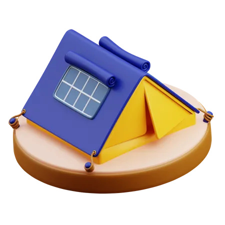 Tent  3D Icon