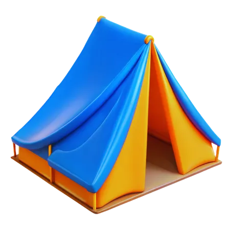 Tent  3D Icon