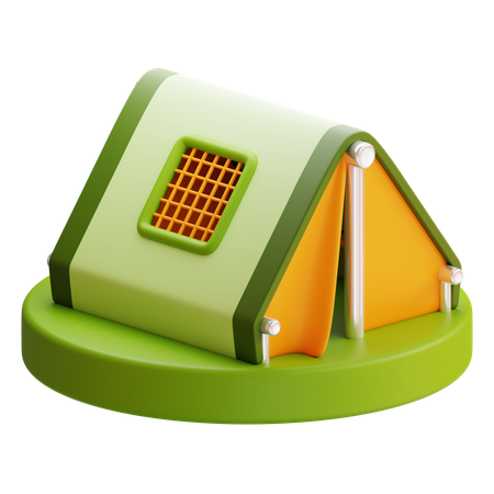 Tent  3D Icon