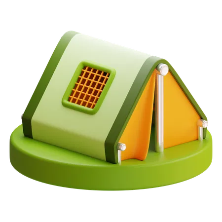 Tent  3D Icon