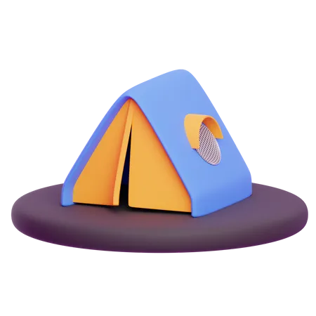 Tent  3D Icon