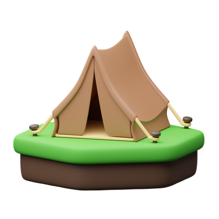 Tent  3D Icon