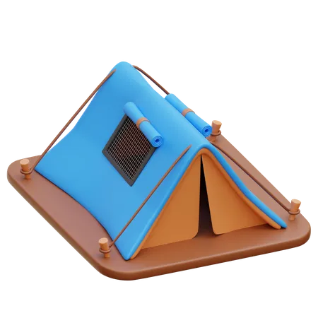 Tent  3D Icon