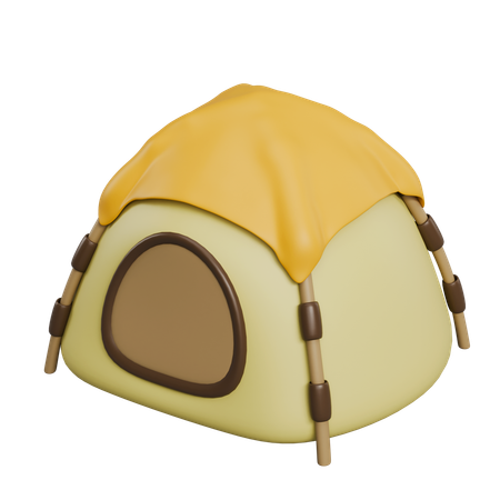 Tent  3D Icon