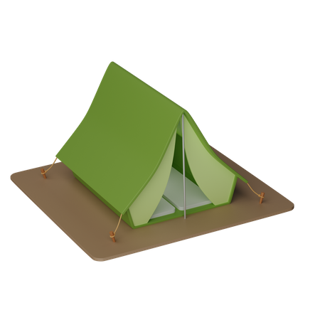 Tent  3D Illustration