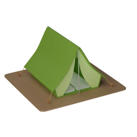 Tent  3D Illustration