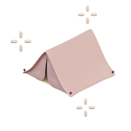 Tent  3D Illustration