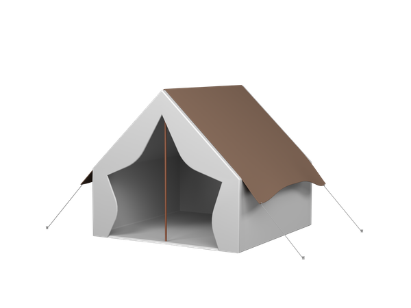 Tent  3D Illustration