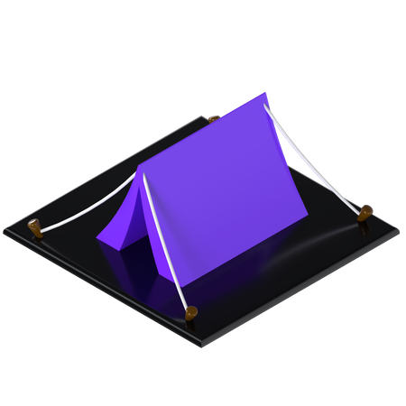 Tent  3D Illustration