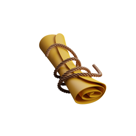 Tent Rope 3D Icon